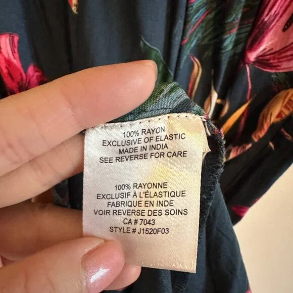 Lightweight Elastic Long Flowy Floral Print Maxi Dress - Picture 8 of 10